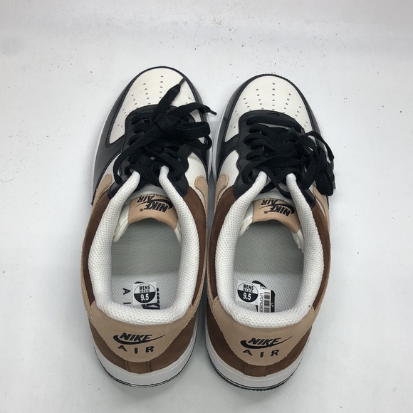 Mens Nike Air Force 1 ‘07 Brown/White/Black FB3355-200 NWOB - Picture 5 of 5